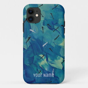 Colourful Modern Abstract iPhone Case