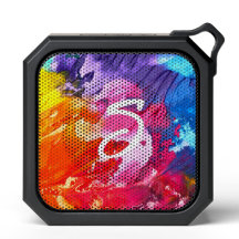 Colourful Modern Abstract Paint Monogram