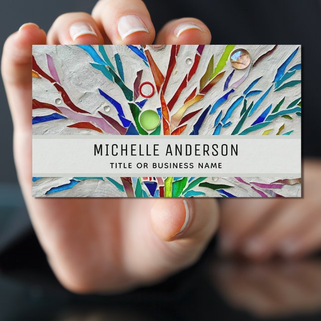 Colourful Modern Business Card (Creator Uploaded)