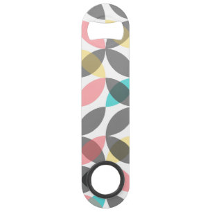 Colourful, modern, cheerful circular geometric