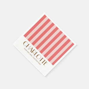 Colourful Modern Customised Birthday Party Decor Napkin