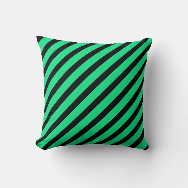 Colourful Modern Cute Stripes Pattern          Cushion (Front)