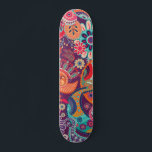 Colourful Modern Floral Girly Pattern Trendy Cool Skateboard<br><div class="desc">This modern design features a cool and trendy colourful abstract floral pattern #skateboarding #skate #skateboard #skatelife #sk #skateboardingisfun #skater #skatepark #skateshop #skateeverydamnday #skateeverydamnday #skateboarder #skateboards #skating #life #skatergirl #trendy #cool #outdoor #sports #gift #gifts</div>
