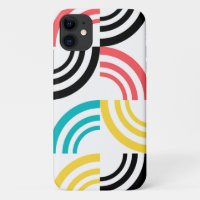 Colourful, modern, fun, cheerful geometric graphic