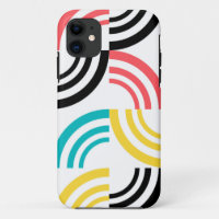 Colourful, modern, fun, cheerful geometric graphic