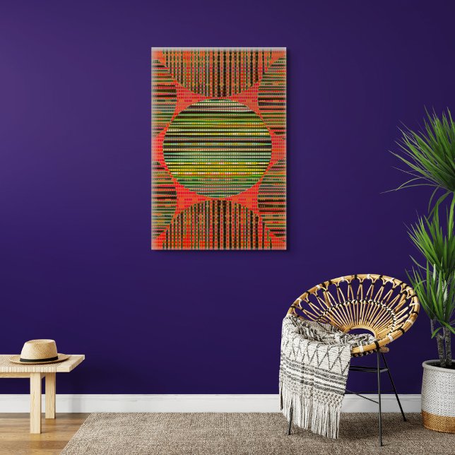Colourful modern geometric abstract wall art (Creator Uploaded)