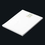 Colourful Modern Geometric Medallion Art Design Notepad<br><div class="desc">Write your notes in style with this Colourful Modern Geometric Medallion Quilt Art Design Notepad,  personalised with your name.</div>