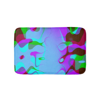 Colourful Modern Pattern Bath Mat