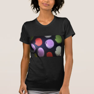 Colourful Modern Pattern Polka Dot Art Print T-Shirt