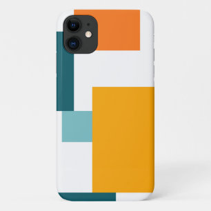 Colourful, modern, playful square geometric patter Case-Mate iPhone case