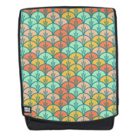 Colourful Modern Trendy Geometric Fish Scale