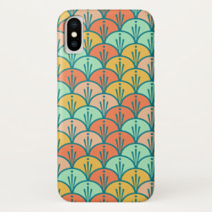 Colourful Modern Trendy Geometric Fish Scale Case-Mate iPhone Case