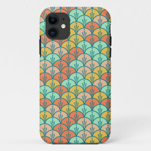Colourful Modern Trendy Geometric Fish Scale Case-Mate iPhone Case