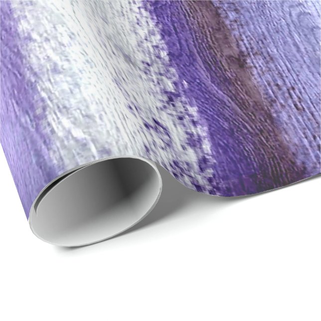 Colourful Modern Wood Grain Background #12 Wrapping Paper (Roll Corner)