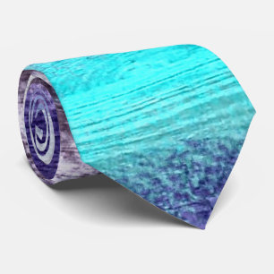 Colourful Modern Wood Grain Background #34 Tie