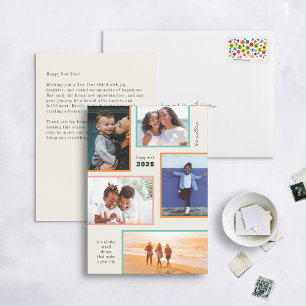 Colourful Moments Holiday Photo Card