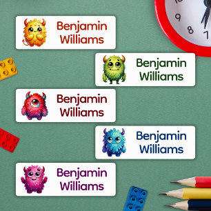 Colourful Monsters School Daycare Camp Name