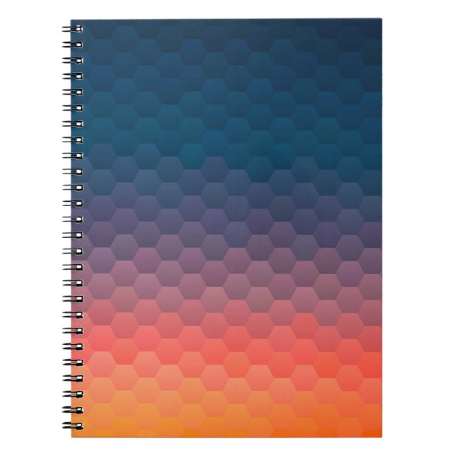 Colourful mosaic. Geometric hipster retro backgrou Notebook (Front)