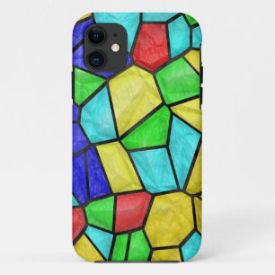 Colourful Mosaic Stained Glass Case-Mate iPhone Case