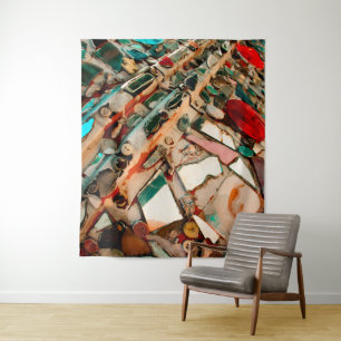 Colourful Mosaic Tapestry