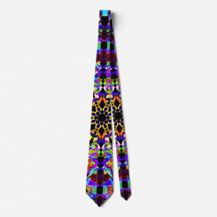 Colourful Mosaic Tie