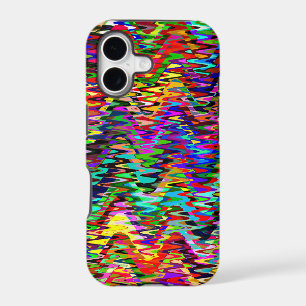 Colourful Mosaic Wave Pattern