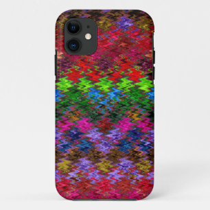 Colourful Mosaic Wave Pattern #4 Case-Mate iPhone Case