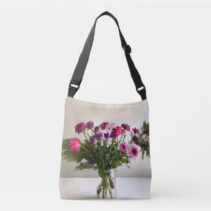 Colourful Mother’s Day Flower Bouquet Crossbody Bag