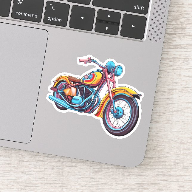 Colourful Motorcycle Waterproof  (Detail)