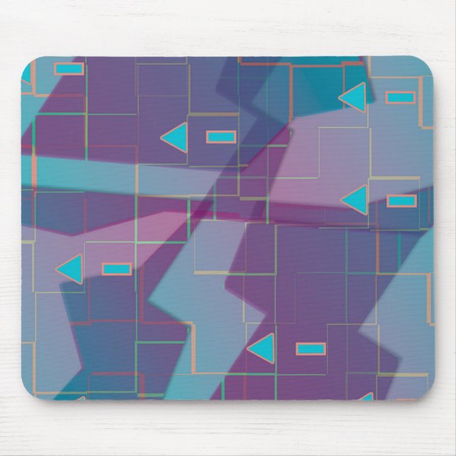 Colourful Mouse Pad (Front)