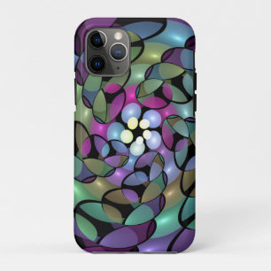 Colourful Movements Abstract Trippy Fractal Art Case-Mate iPhone Case