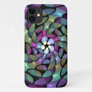 Colourful Movements Abstract Trippy Fractal Art Case-Mate iPhone Case