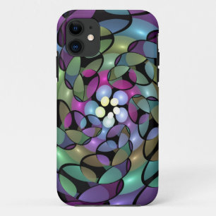 Colourful Movements Abstract Trippy Fractal Art Case-Mate iPhone Case