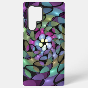 Colourful Movements Abstract Trippy Fractal Art Samsung Galaxy Case