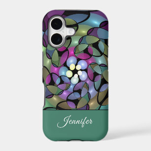 Colourful Movements Abstract Trippy Fractal Name