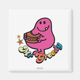 Colourful Mr. Greedy Eating Magnet