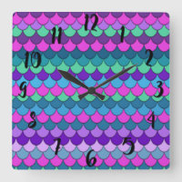 Colourful Multi-Coloured Mermaid Decor