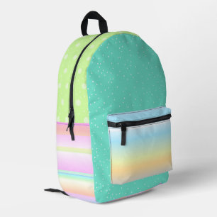 Colourful multi pattern stylish Backpack