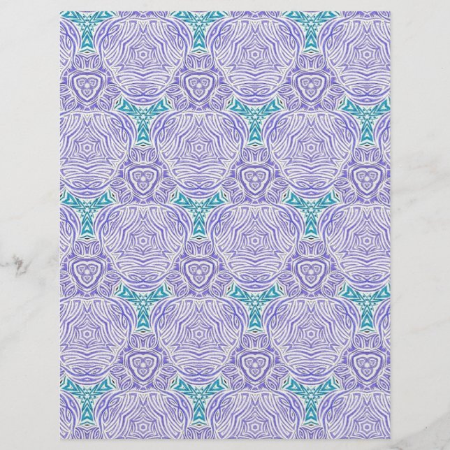 Colourful multicolor repeat patterns (Front)