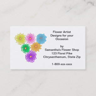 Colourful Mums Custom Business Cards
