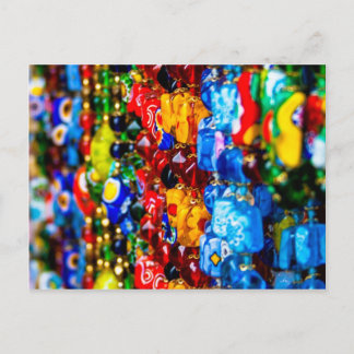 Colourful Murano Postcard