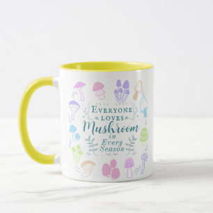Colourful Mushroom Mug