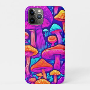 Colourful Mushroom Pattern Case-Mate iPhone Case
