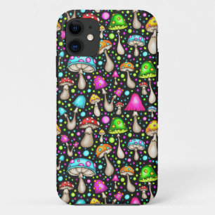 Colourful Mushroom Seamless Pattern Case-Mate iPhone Case