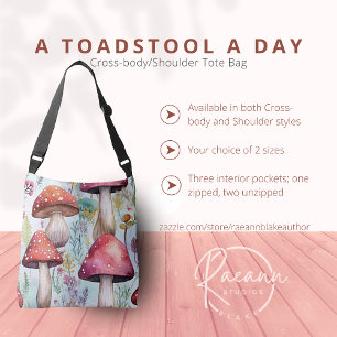 Colourful Mushroom Tote