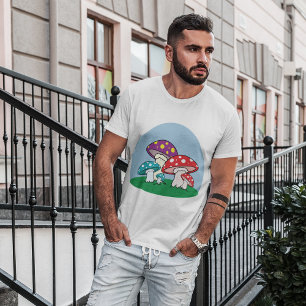 Colourful Mushrooms T-Shirt
