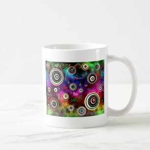 Colourful Music Illustration Coffee Mug