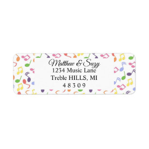 Colourful Music note Musician 