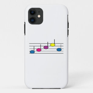 Colourful Music Notes Modern Pattern Case-Mate iPhone Case