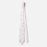 Colourful Musical Notes: Necktie / Tie